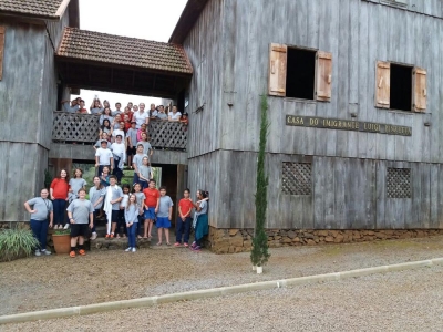 Escola Mateus Dal Pozzo promove visita a museu de Casca