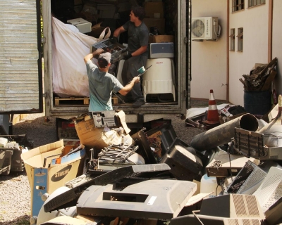Secretaria do Meio Ambiente recolhe mais de cinco toneladas de lixo eletrônico