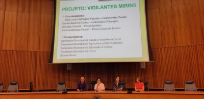 Projeto Vigilantes Mirins é apresentado na Mostra Estadual do PSE