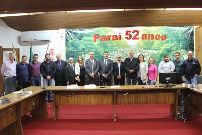 Assinado Protocolo de Intenção entre a Prefeitura de Paraí e Gráfica Serafinense